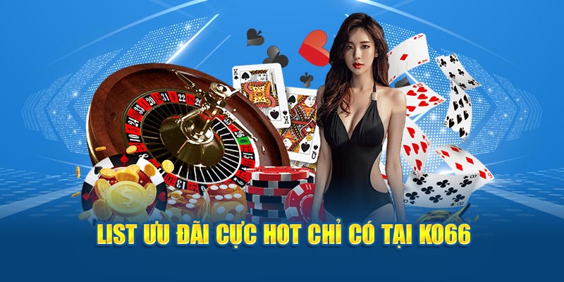 List ưu đãi cực hot chỉ có tại Ko66