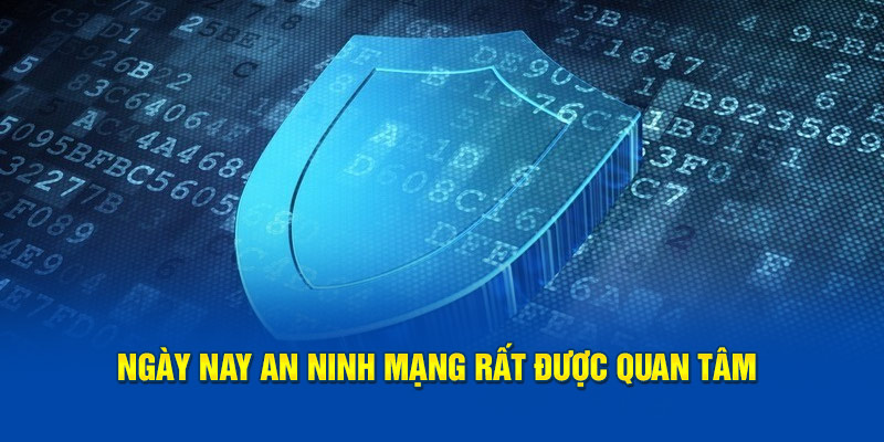 Ngày nay an ninh mạng rất được quan tâm
