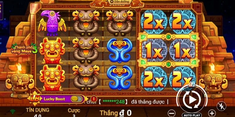 Maya Golden City 2 là dòng game slots làm mưa làm gió tại sân chơi